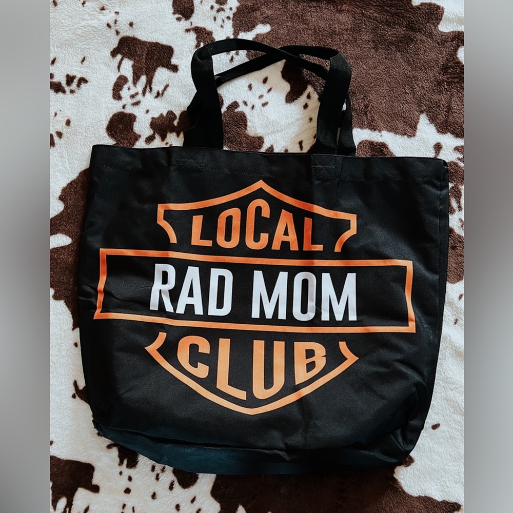 Rad mom tote bag